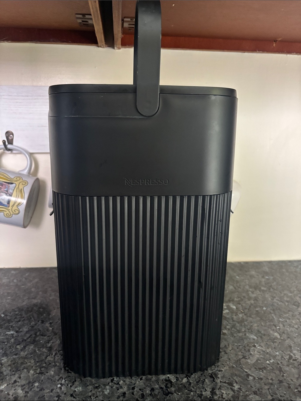 Nespresso pod recycling bin